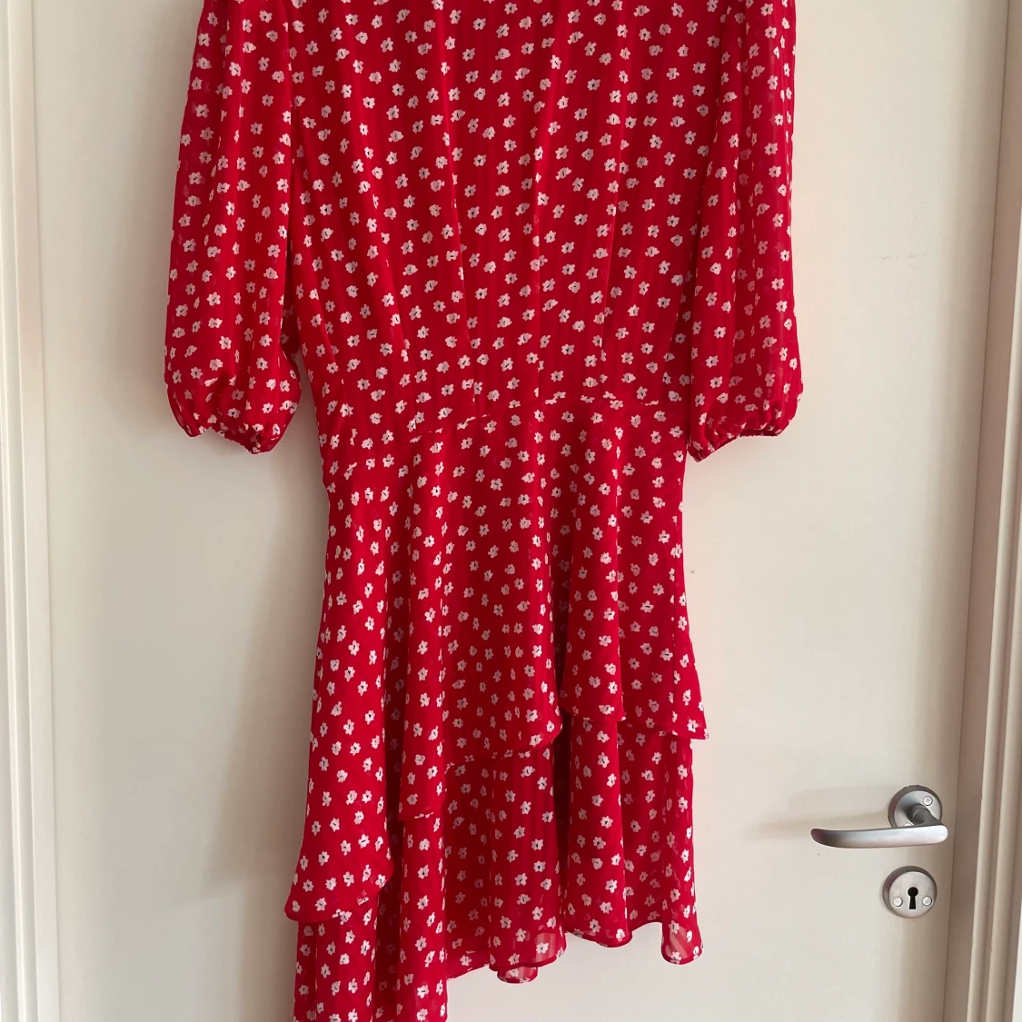 Adoore Asymmetric Dress Red  - 90