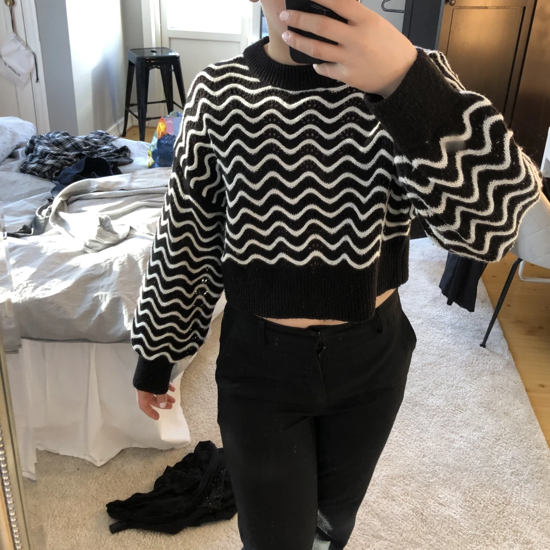 Stickad tröja från h&m 