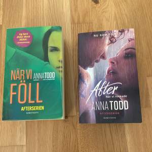 Två after böcker på svenska från Anna Todd! 80kr/styck eller båda för 150kr.🫶🏼