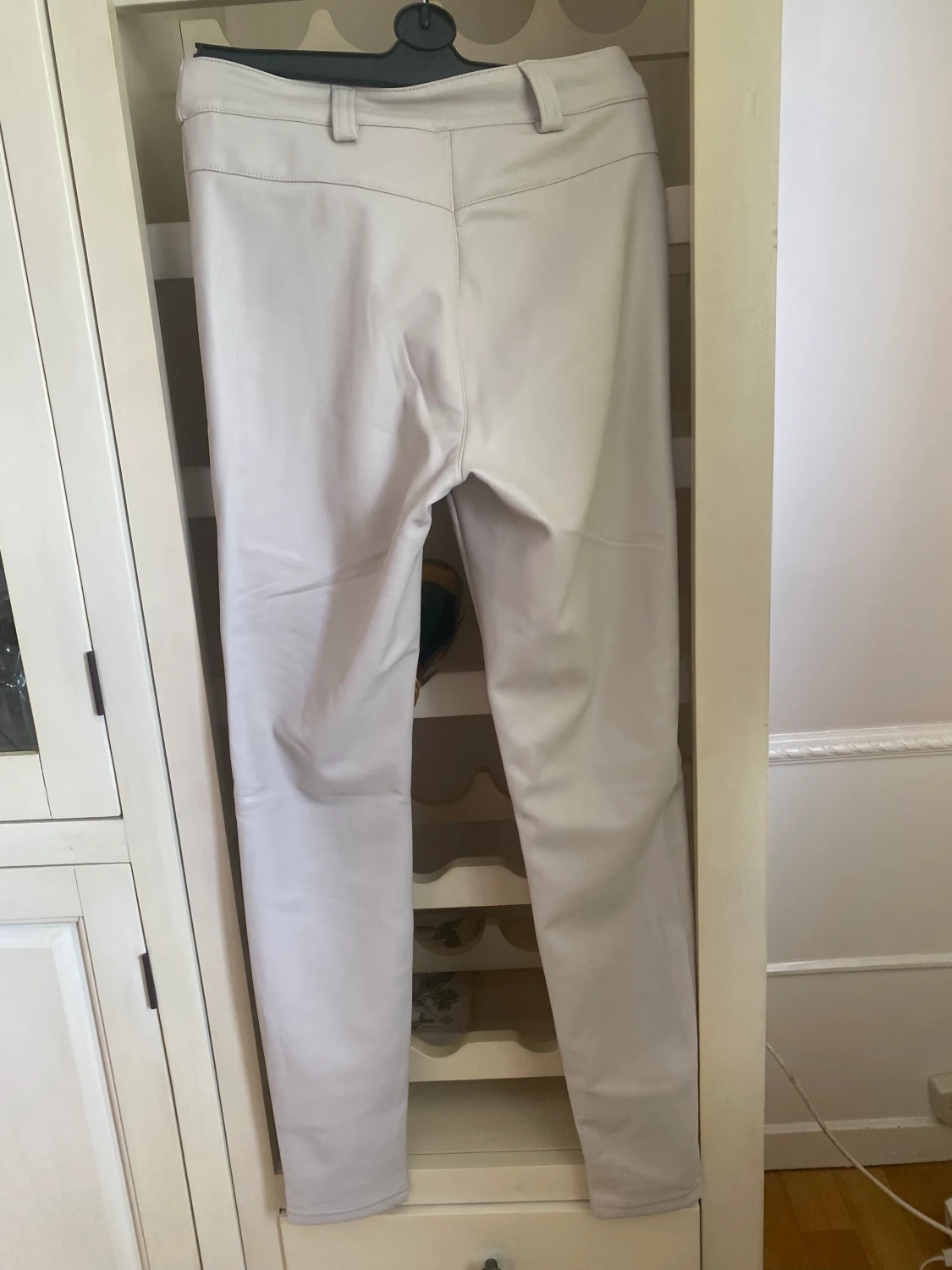 Nya naturvita skinny byxor - 90