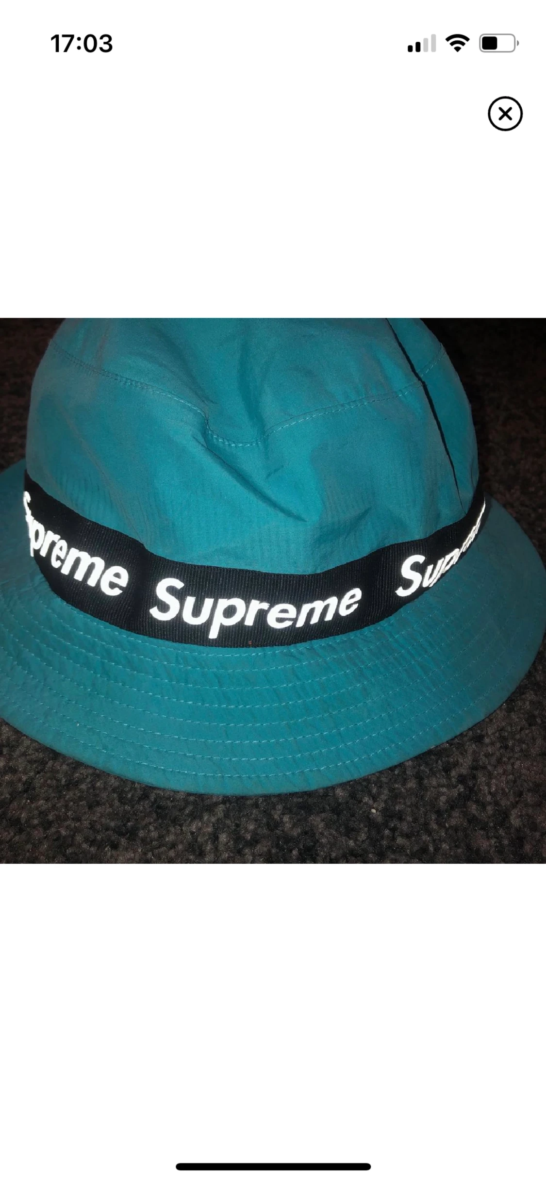 supreme bucket hat