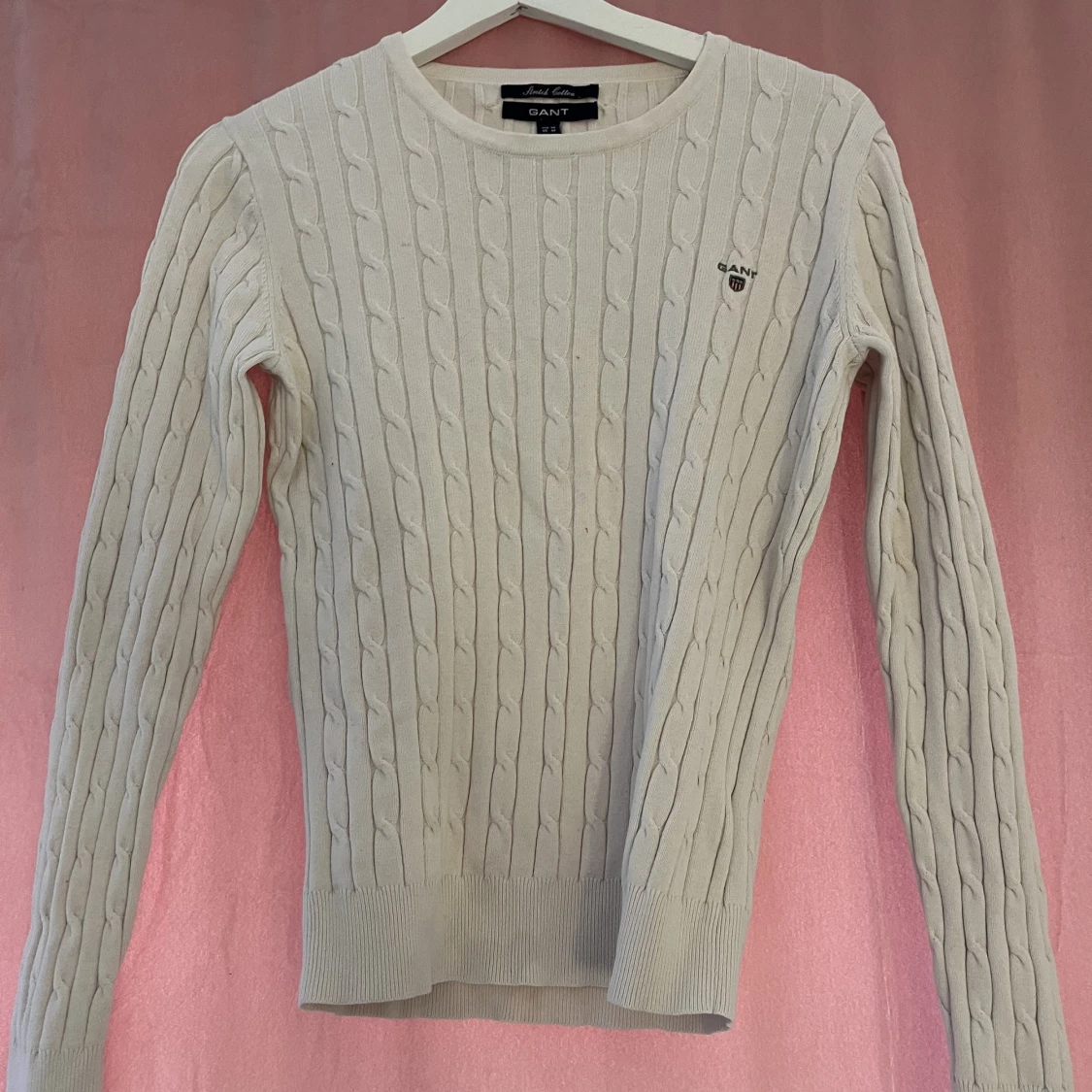 Kabeldtickad tröja från Gant  - 90