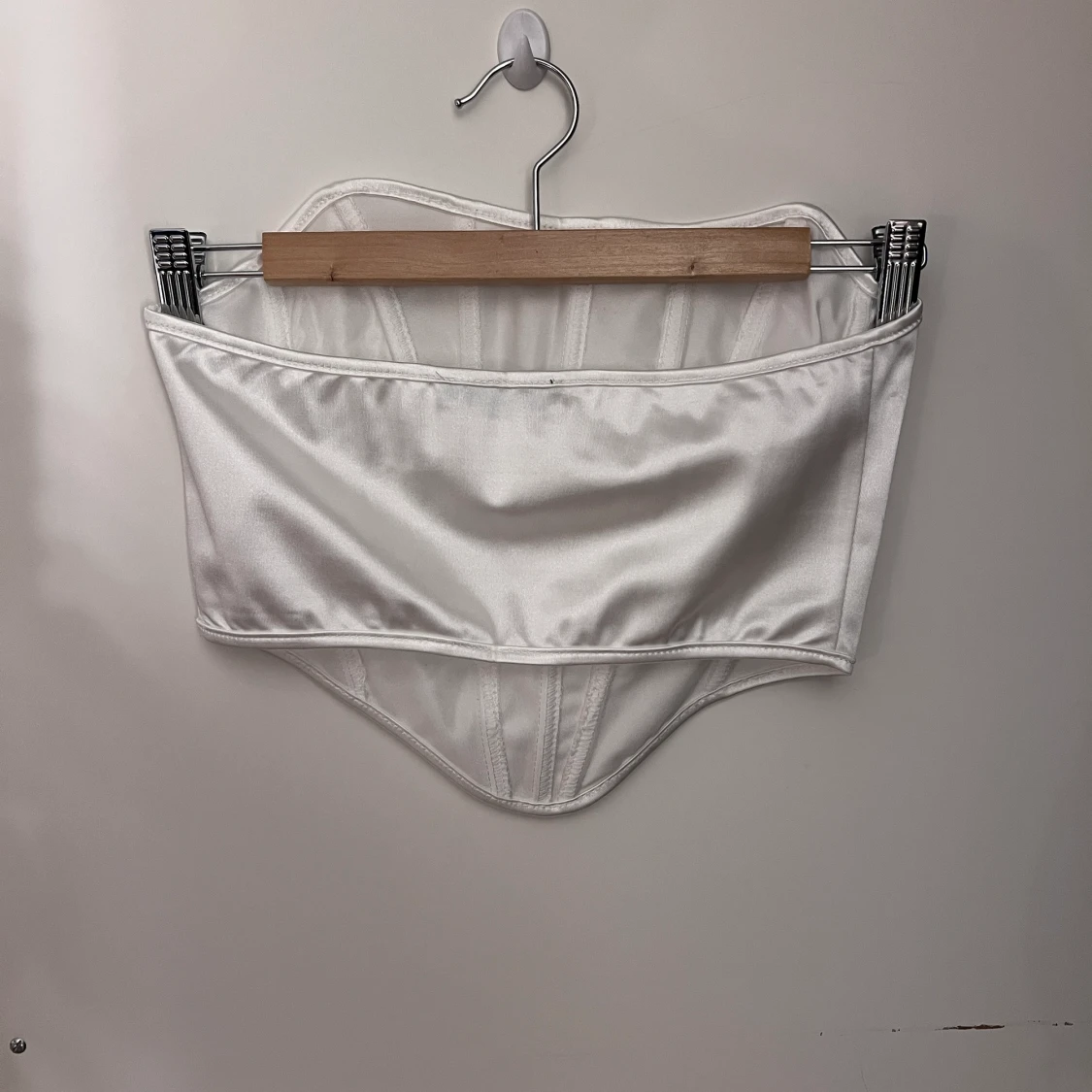 Vit korsettopp  - 91