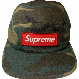 Supreme Camo Camp Wool Cap - Typ ny
