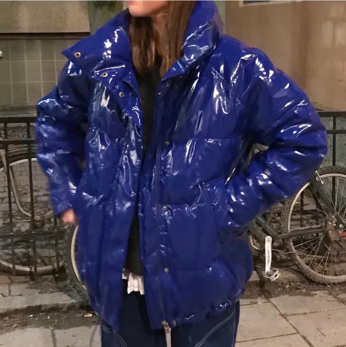 Blå Monki jacka  - 90