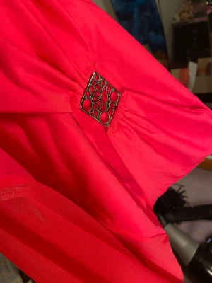 Rosa klänning  - En genomskinlig rosa klänning eller top från panos emporio, fin silver detalj 