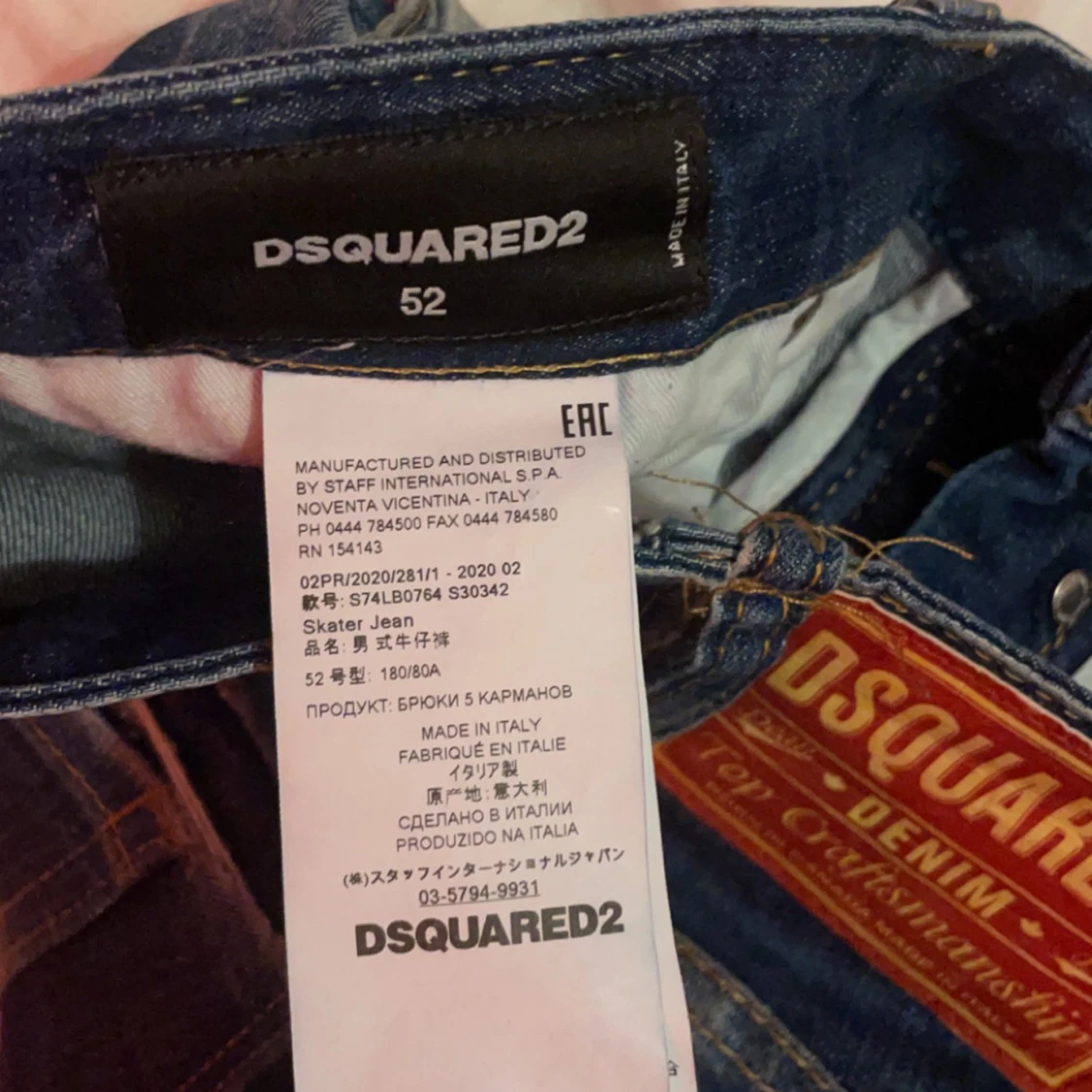 Äkta DSQUERD JEANS - 91