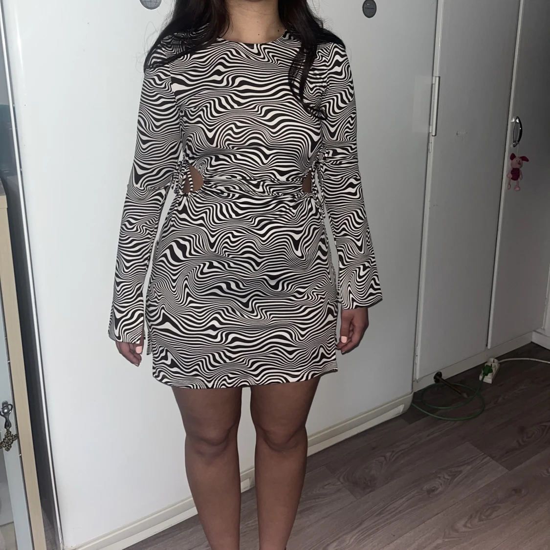 Mönstring klänning  - 90