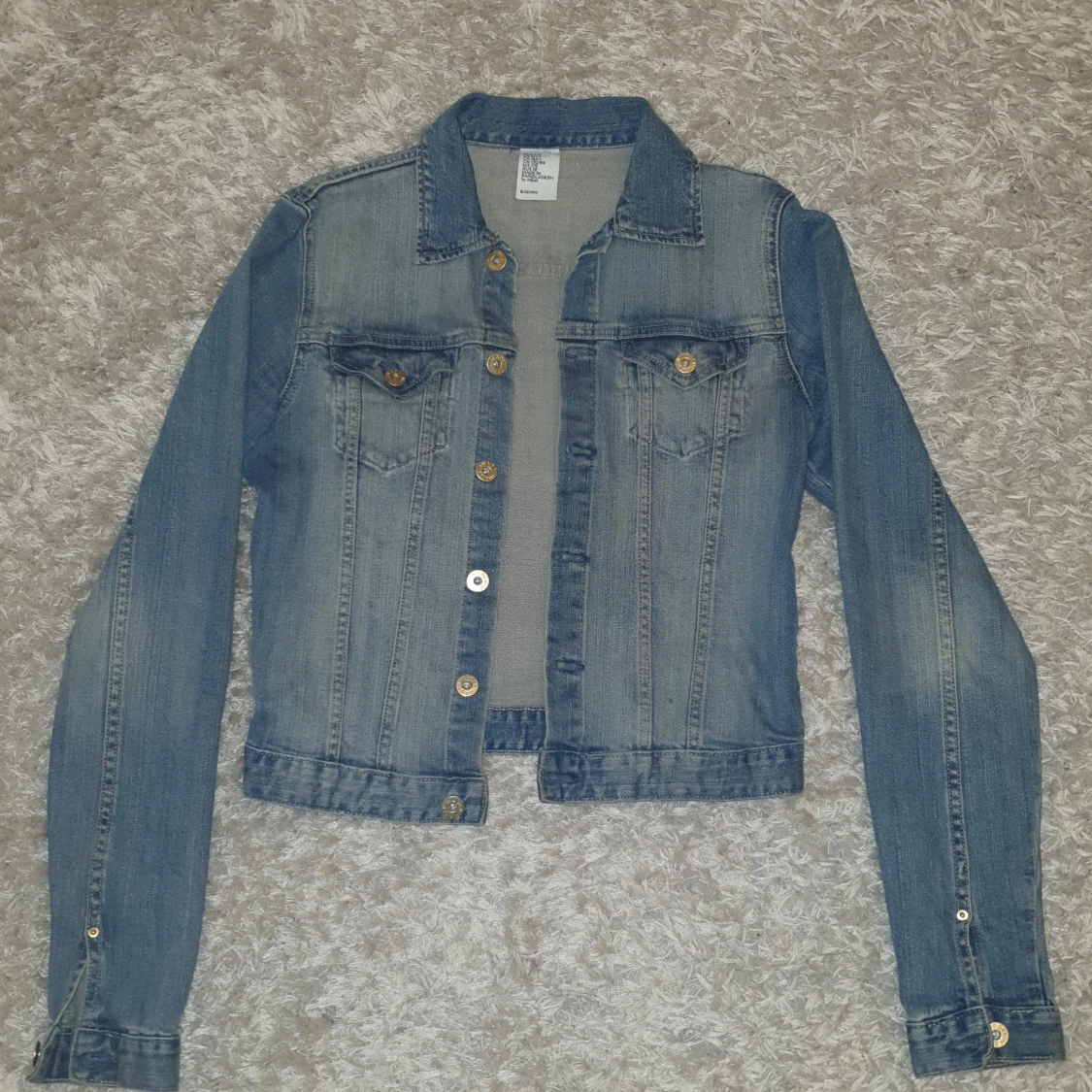 Jätte snygg Jeansjacka 🤩 - 90