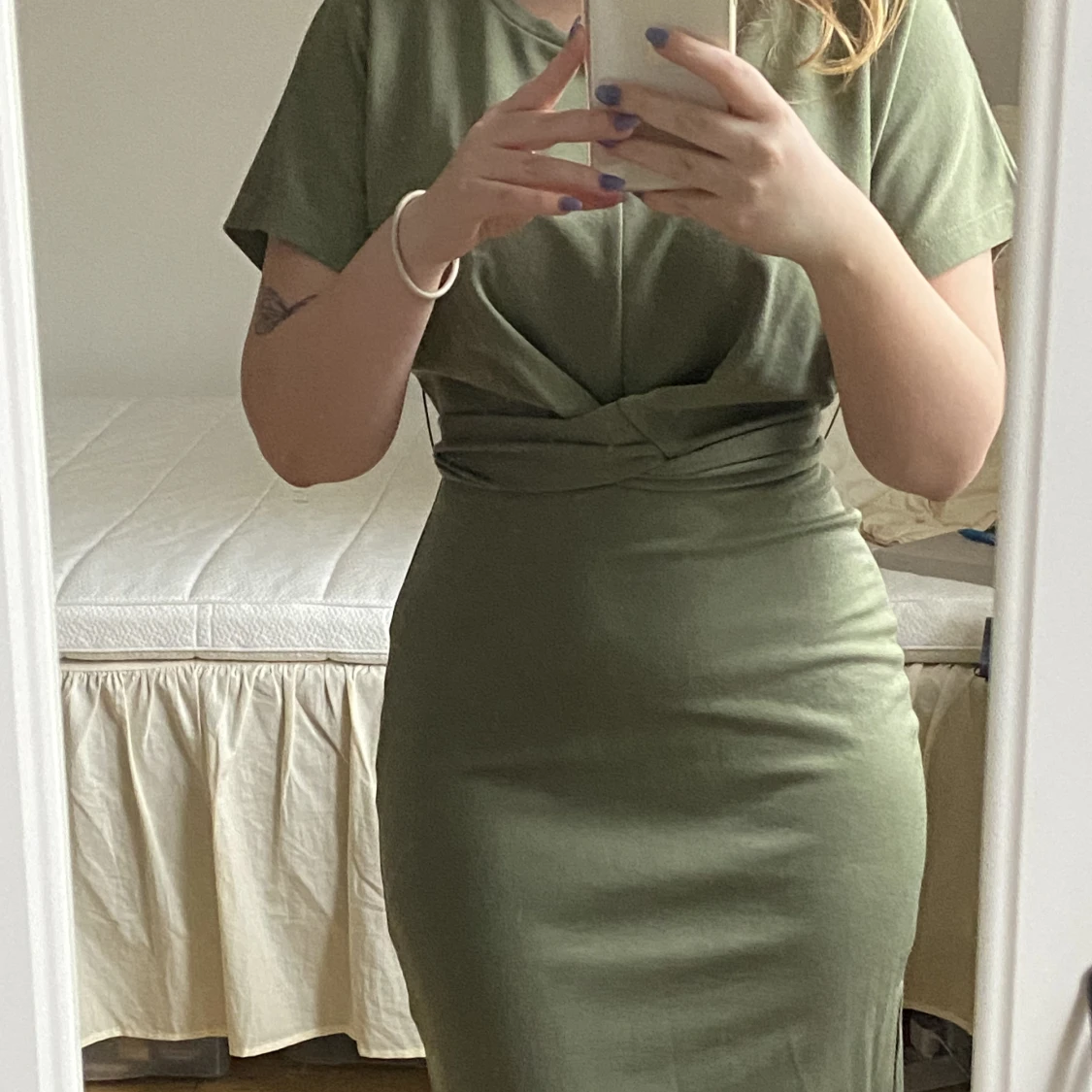 Grön Bershka-Klänning - 90