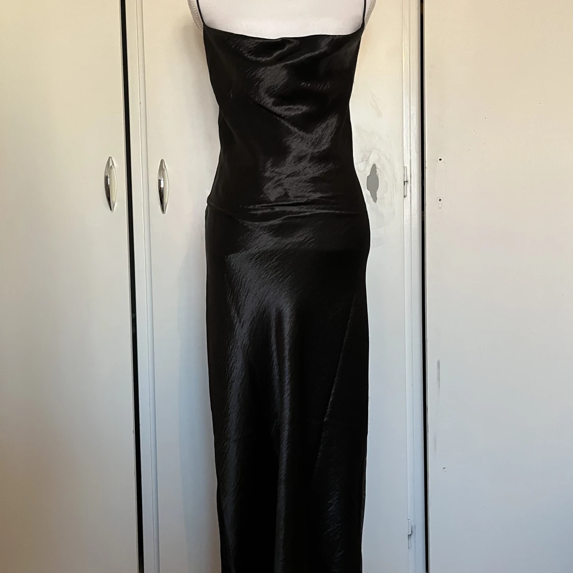 Chic siden klänning