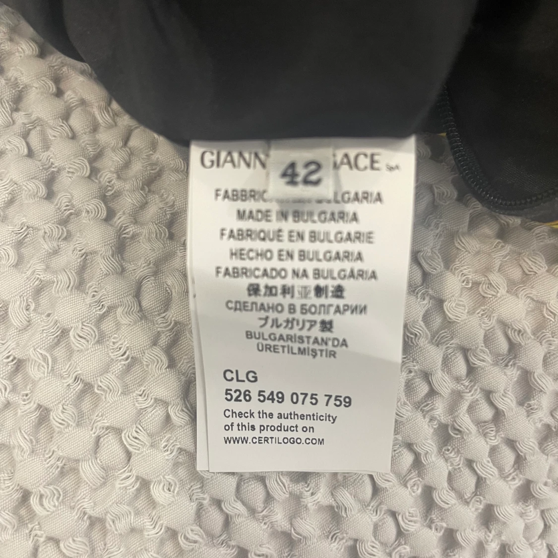 Versace Collection siden kjol stl 38 - 90