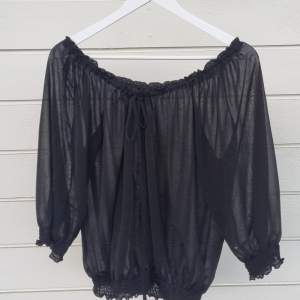 I really like this black blouse, it's not my style anymore but it's super comfortable and great for layering!