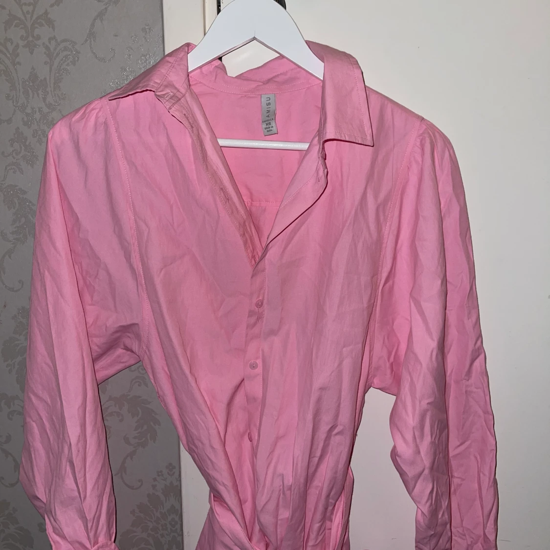 Rosa skjort klänning💓 - 90