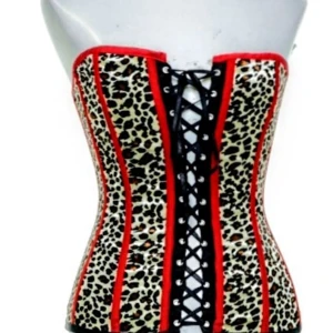Supersöt korsett - Jätte vacker korsett med leopardmönster. Den är storlek S men passar även M. Den formas bra efter kroppen och är verkligen så bekväm men jag använder den inte så mycket därför säljer jag den.
