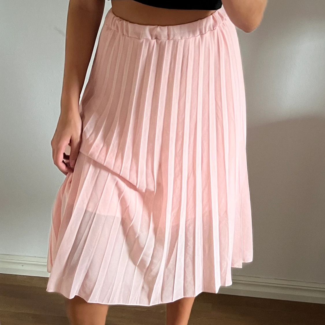 Lång plisserad kjol - 90