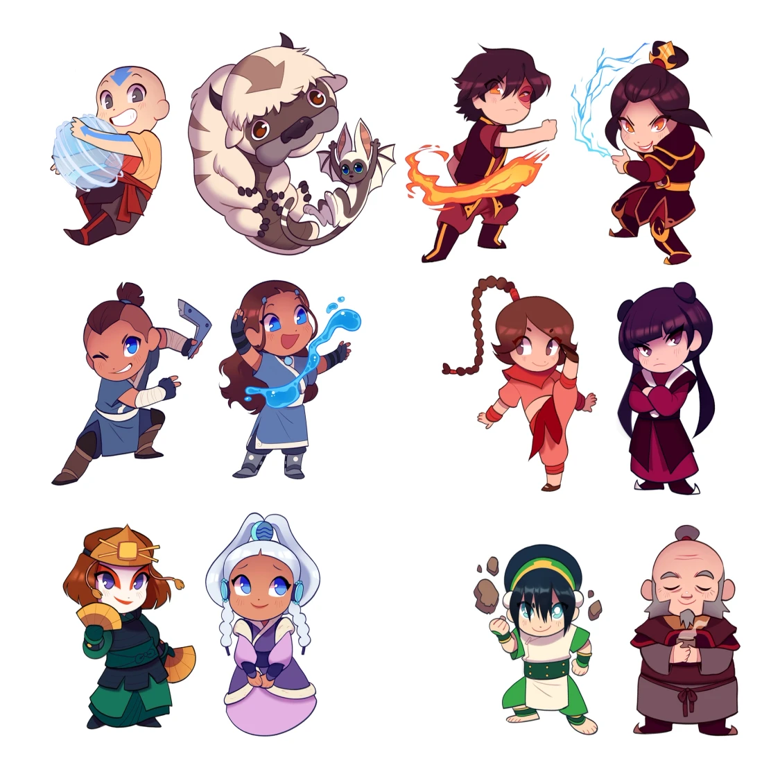 Avatar Klistermärken  - 90