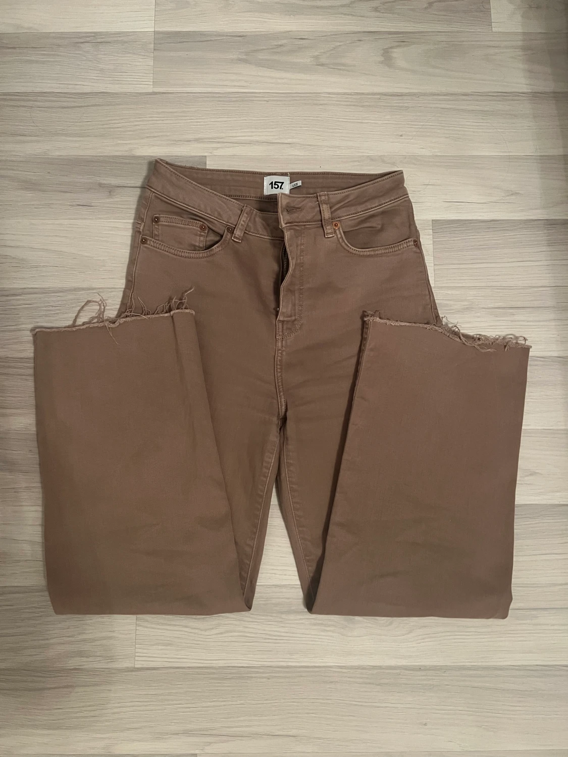 Brown High Waisted Jeans