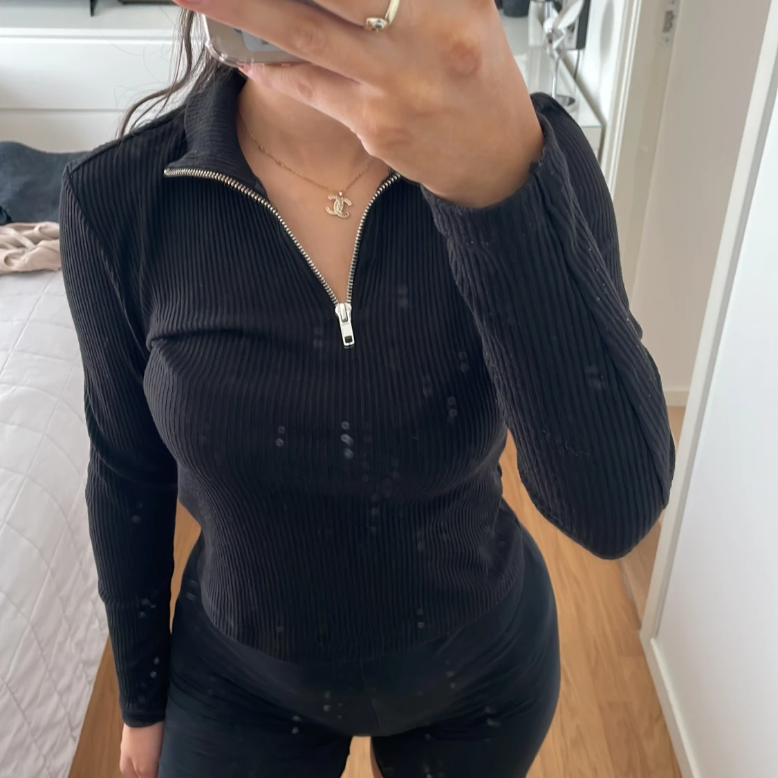 Tröja med dragkedja