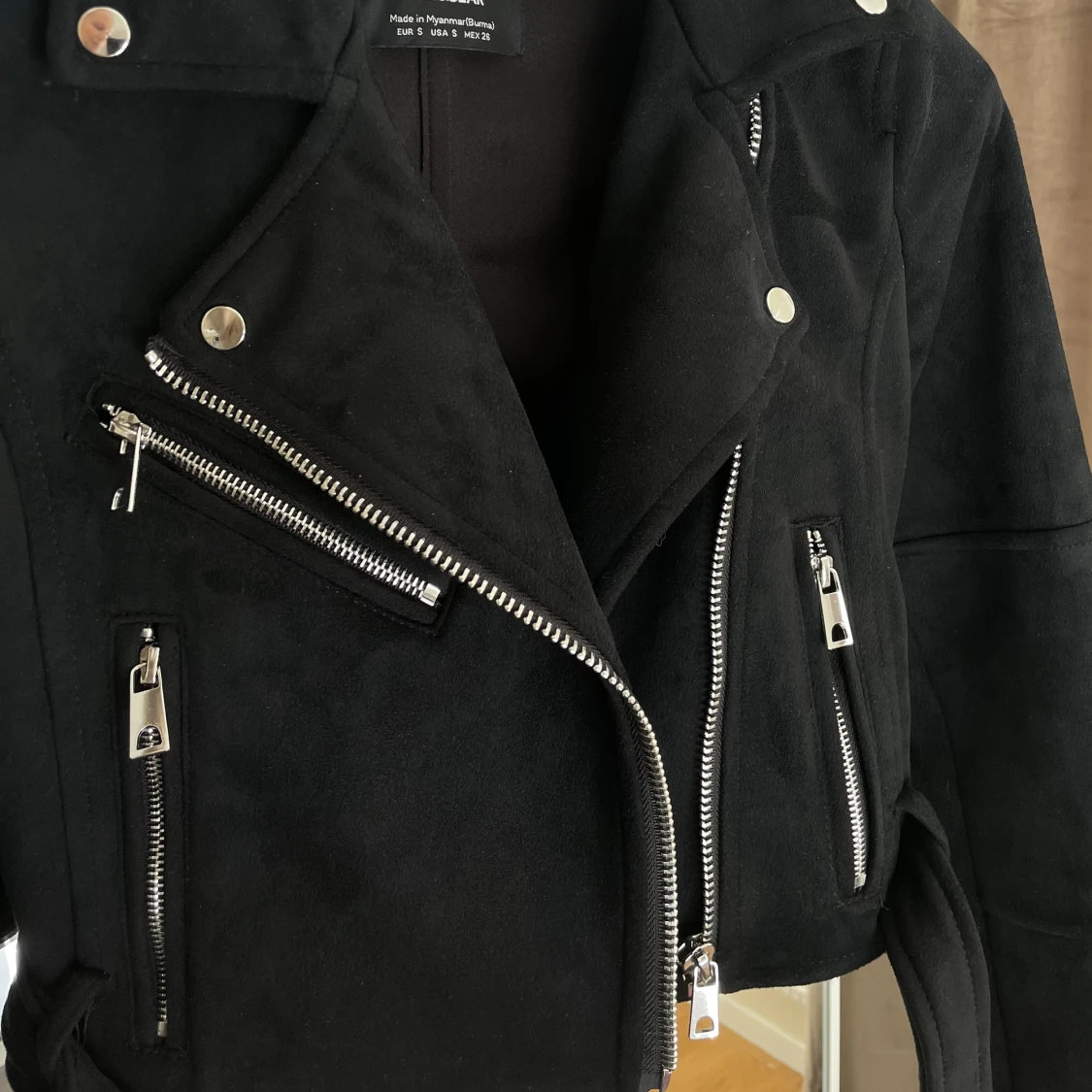 Kroppad mocka jacka  - 91