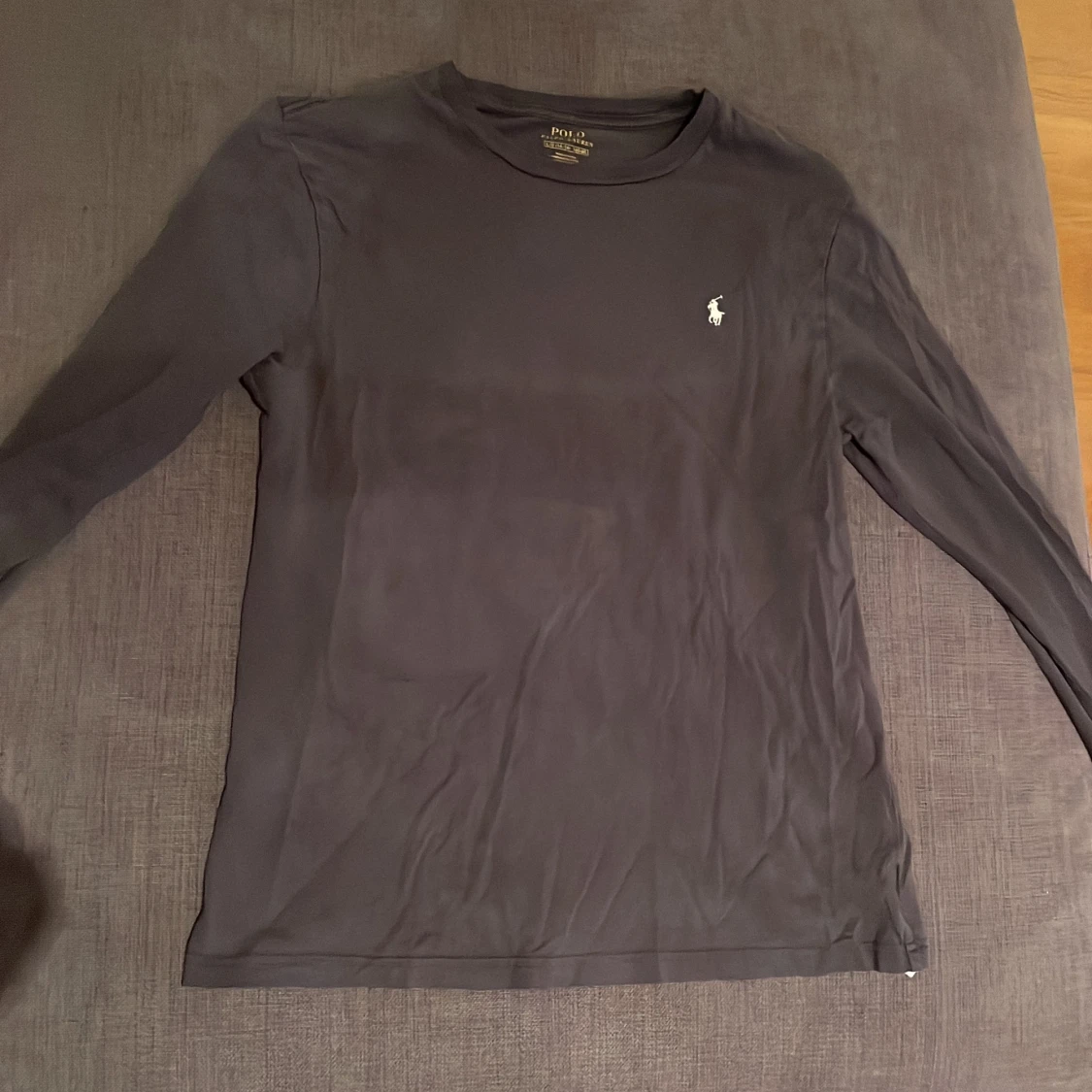 Ralphlauren, långärmad, mörkgrå