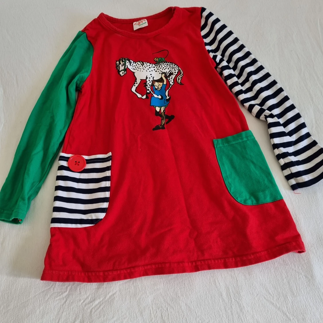 Pippi långstrump klänning 90