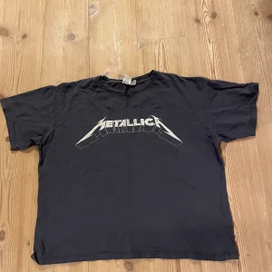 Metallica tröja. - Grå Metallica tröja från H&M, inte använd ofta. 