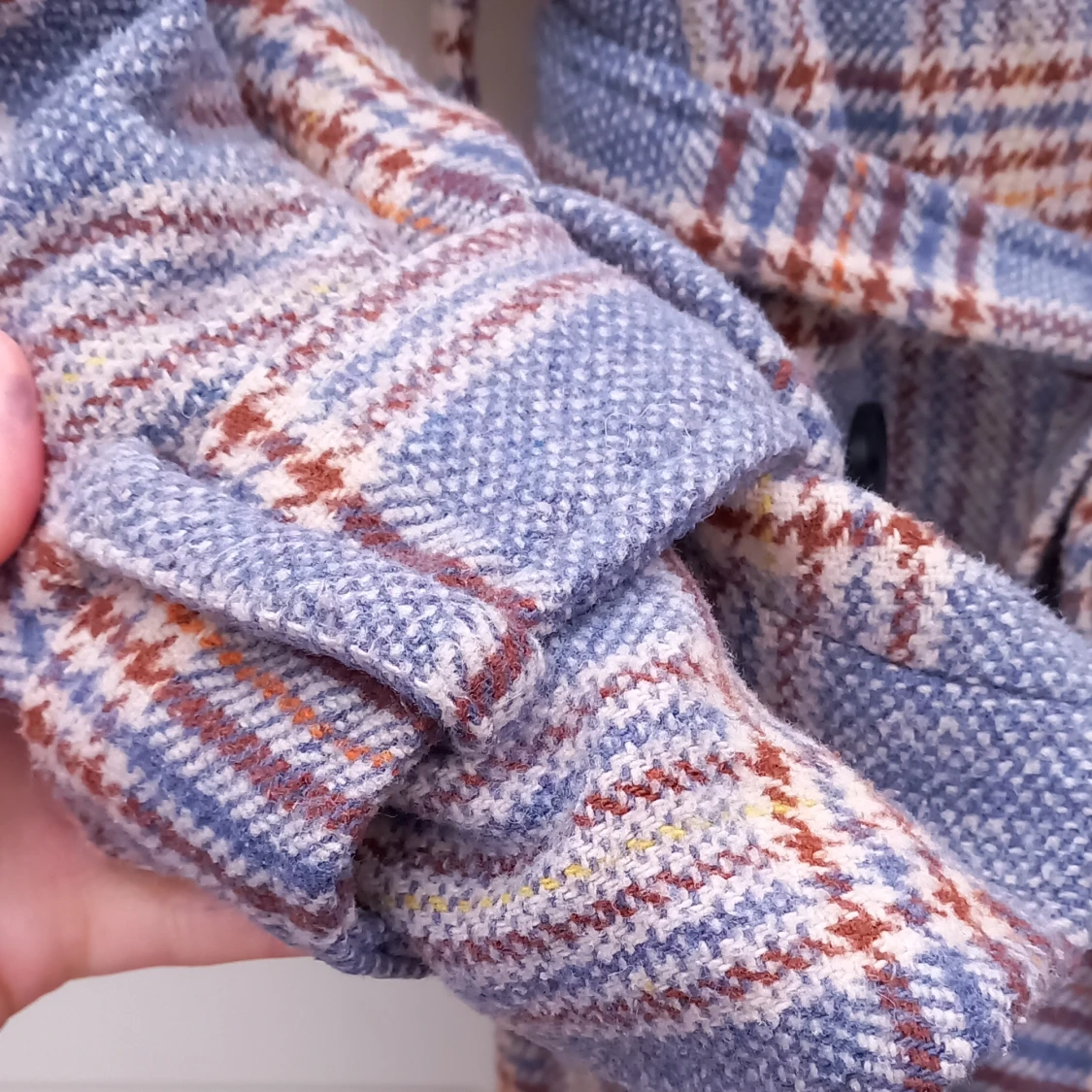 Checked Color Jacket doubled Paded  - 90