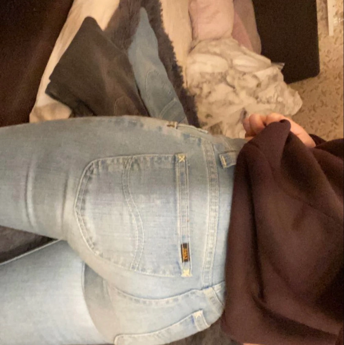 Lågmidjade jeans i storlek s/xs - 90