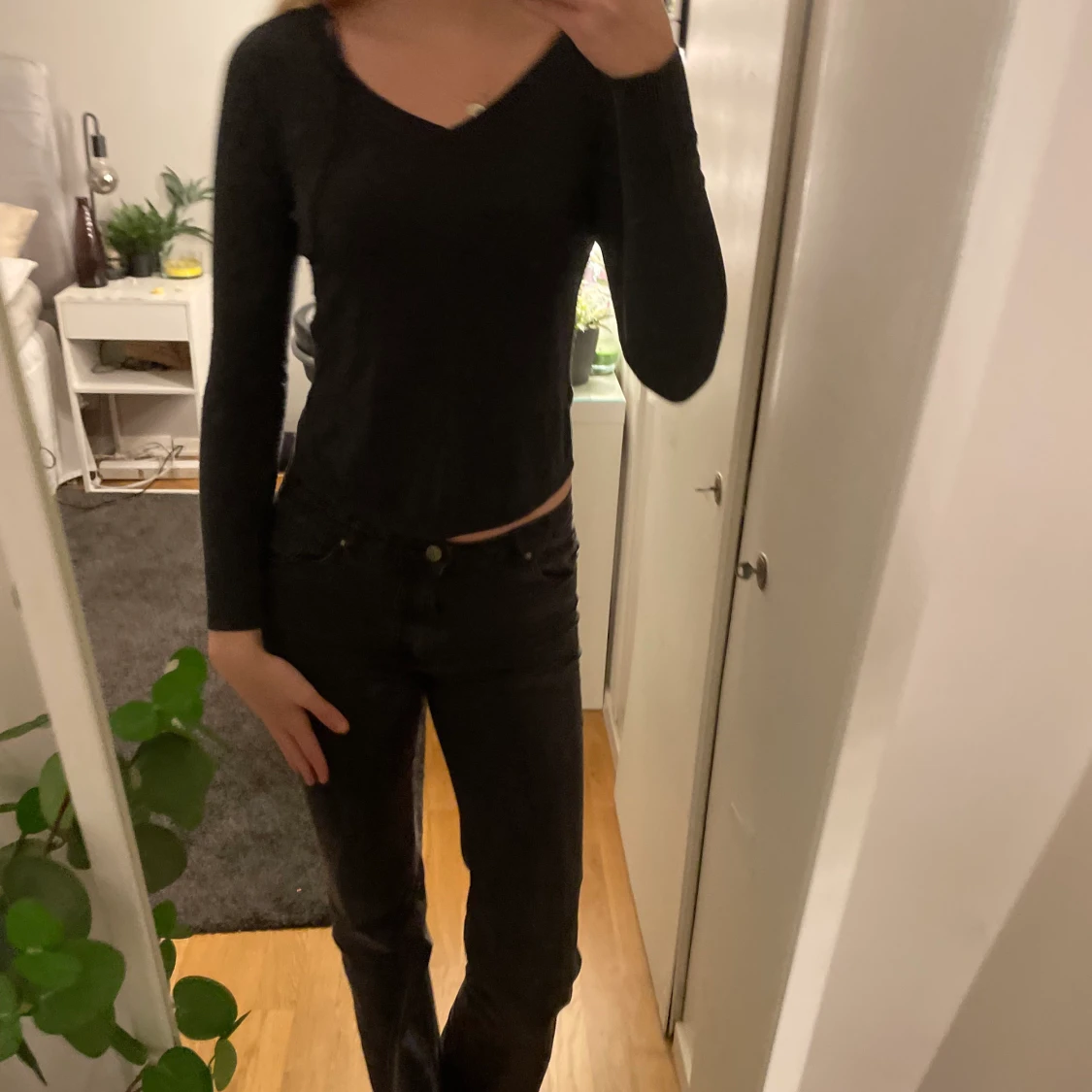 V ringad tröja - 90