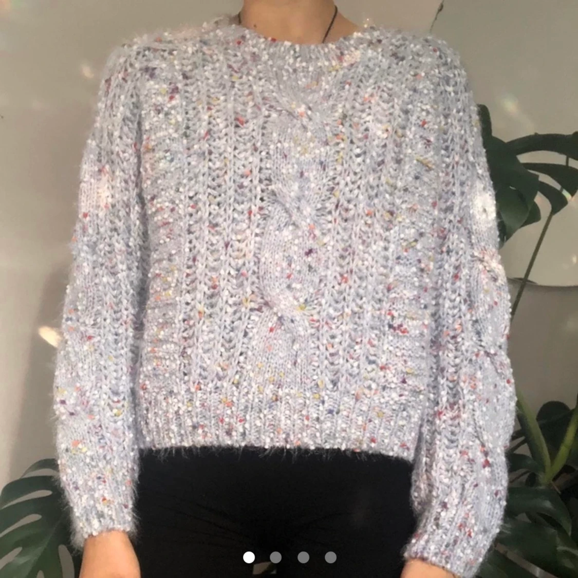 Pull & bear stickad tröja