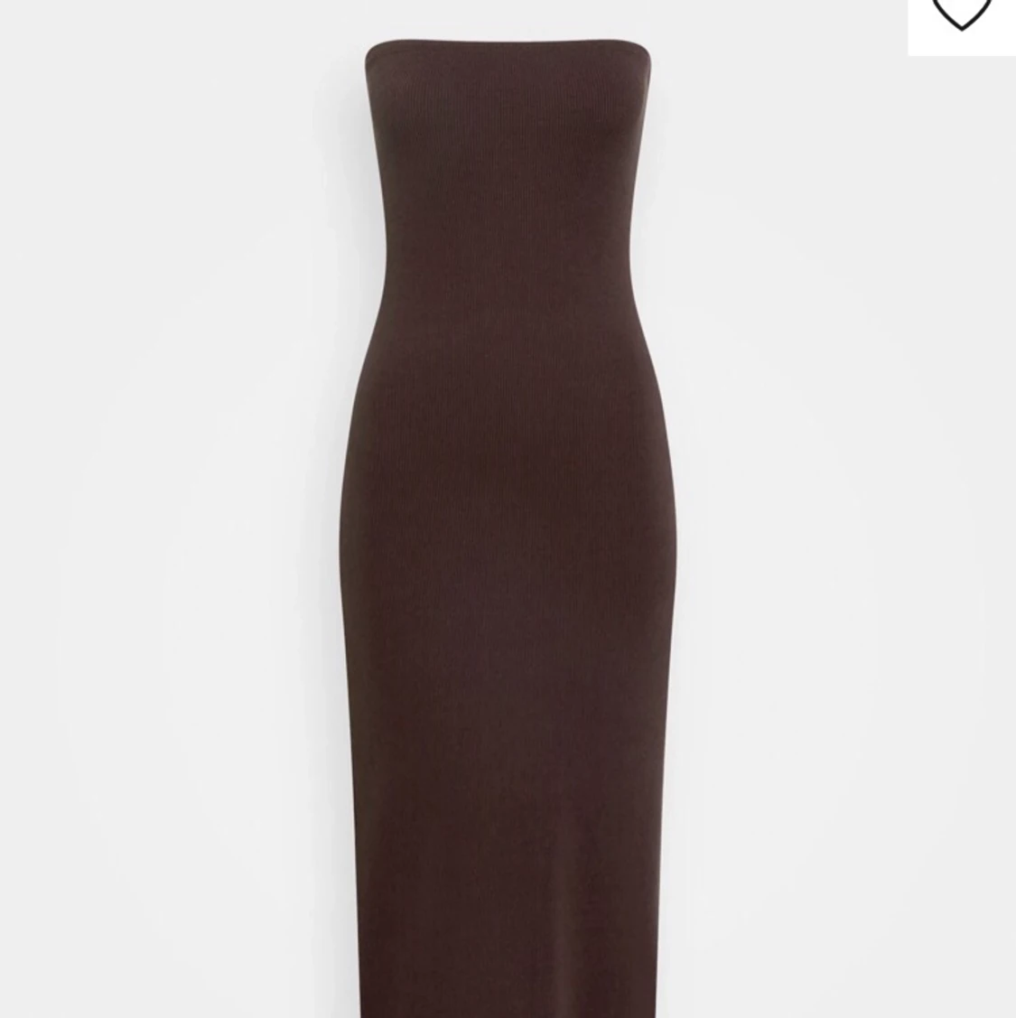 Brun tubtop klänning - 90