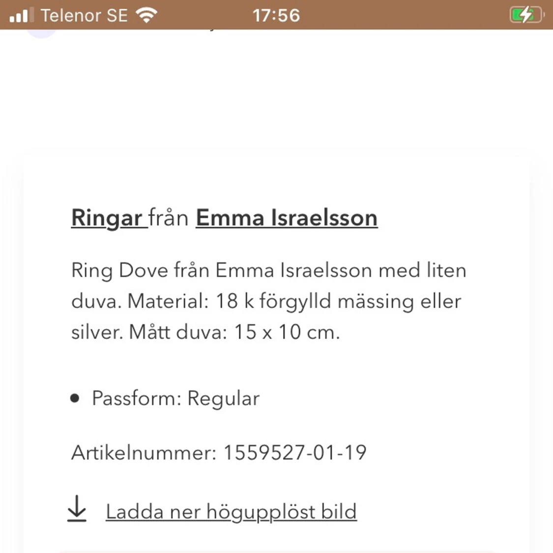 Emma israelsson stl 19 mm - 90