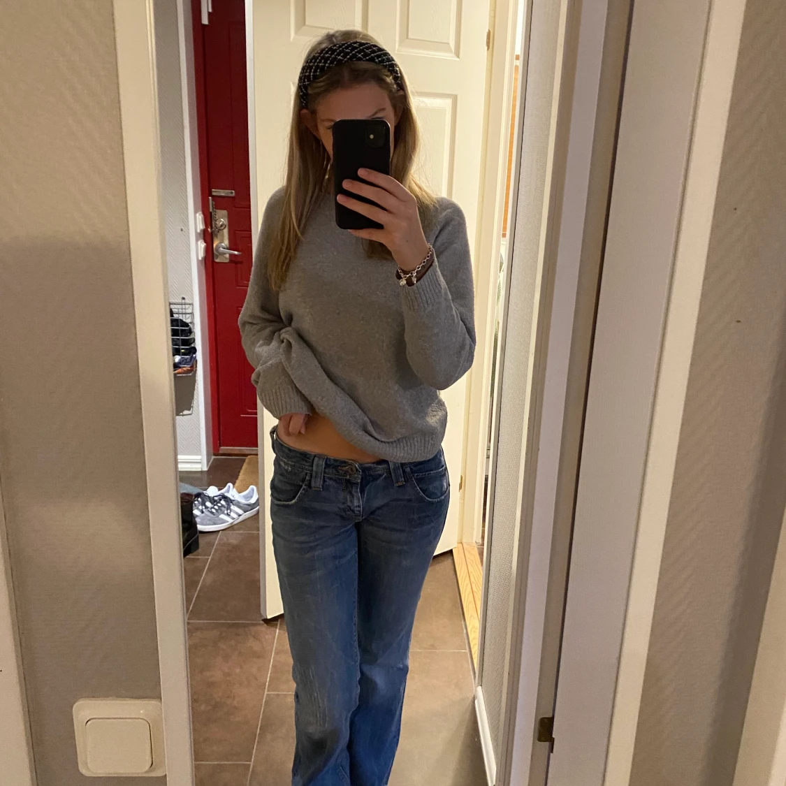 Lågmidjade jeans - 90