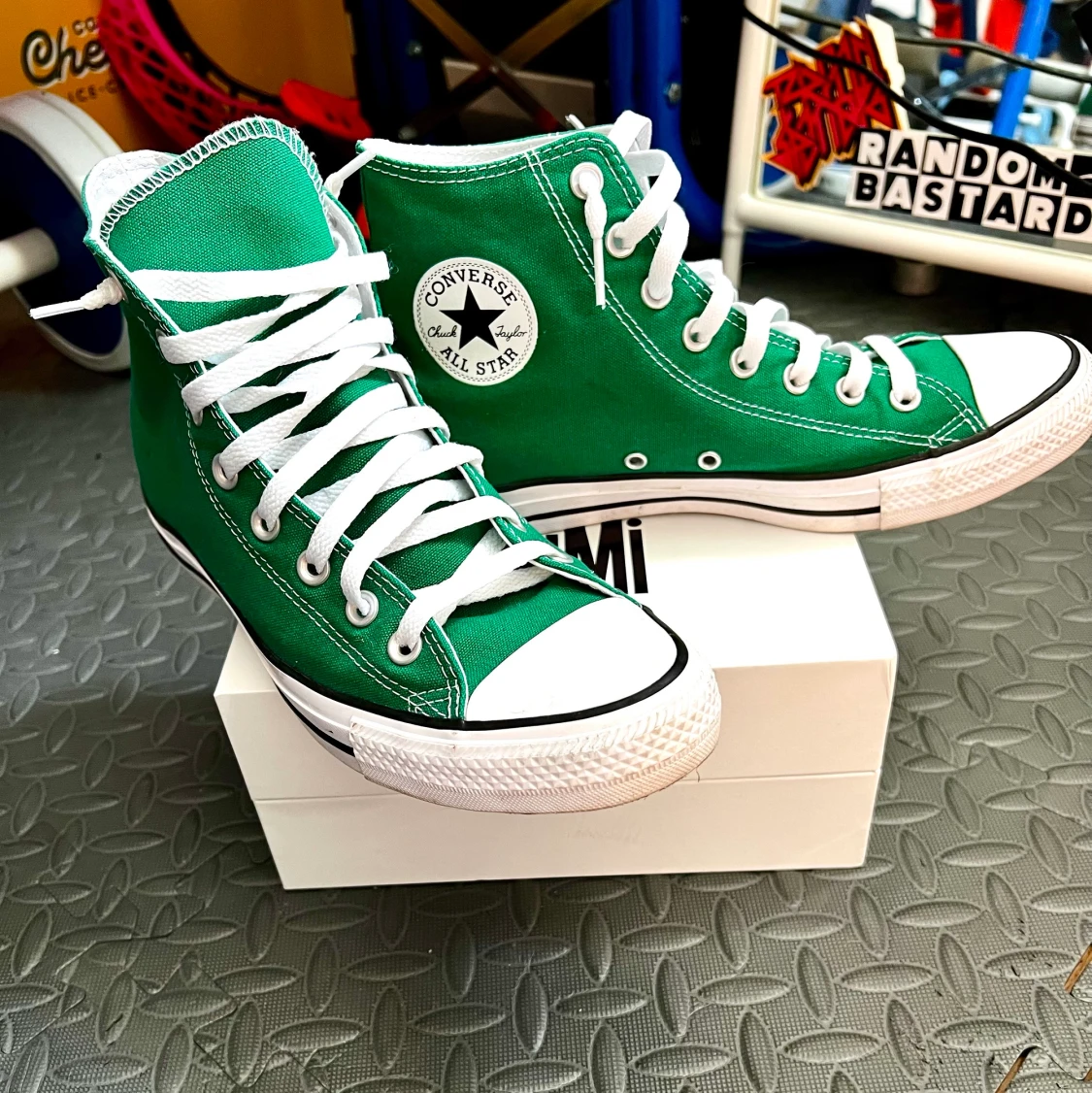 Gröna converse 42,5