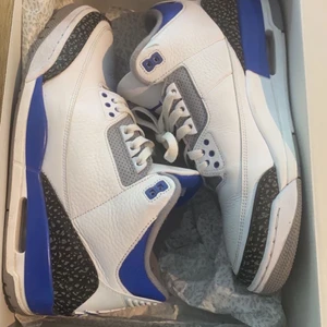 Jordan 3 racer blues  - Storlek 45  Cond 9+/10 & all og