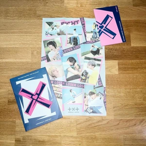 TXT ALBUM - txt - fight or escape album. allt på bilden ingår, frakt tillkommer!!!