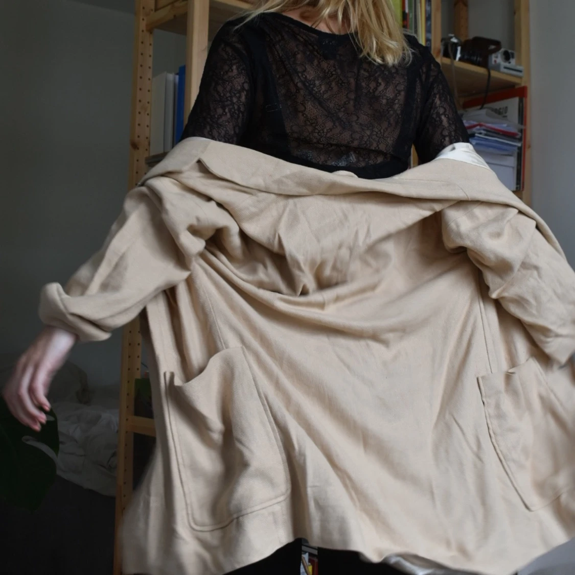 Beige kavaj från H&M - 91