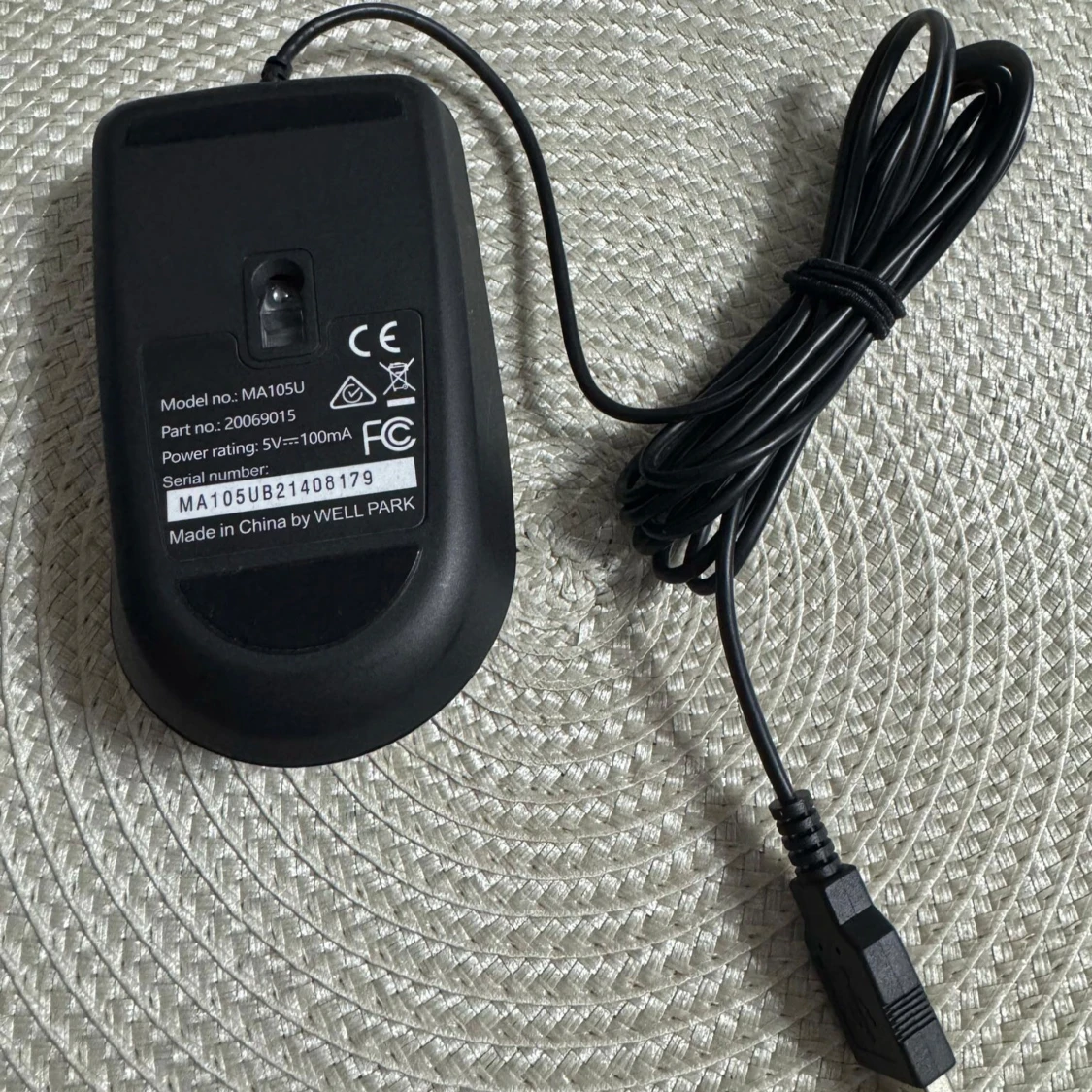 Svart USB-dator mus - 2