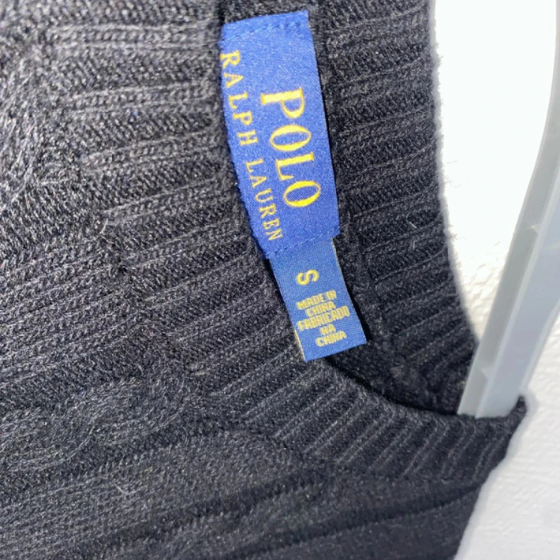 Svart stickad tröja från Ralph Lauren - 2