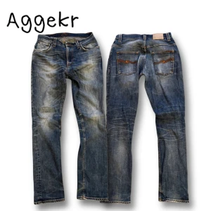 Slim Fit Nudie Jeans - över snygga nudie till ett galet bra pris 🙏 31/34, Thinn Finn, Lagnigar finns i bilderna skriv om ni har frågor ✌️