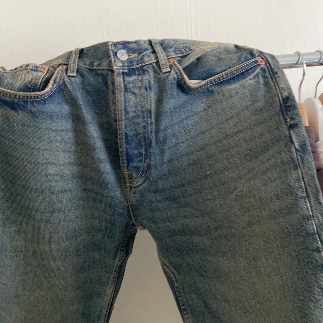 Blå jeans från 157