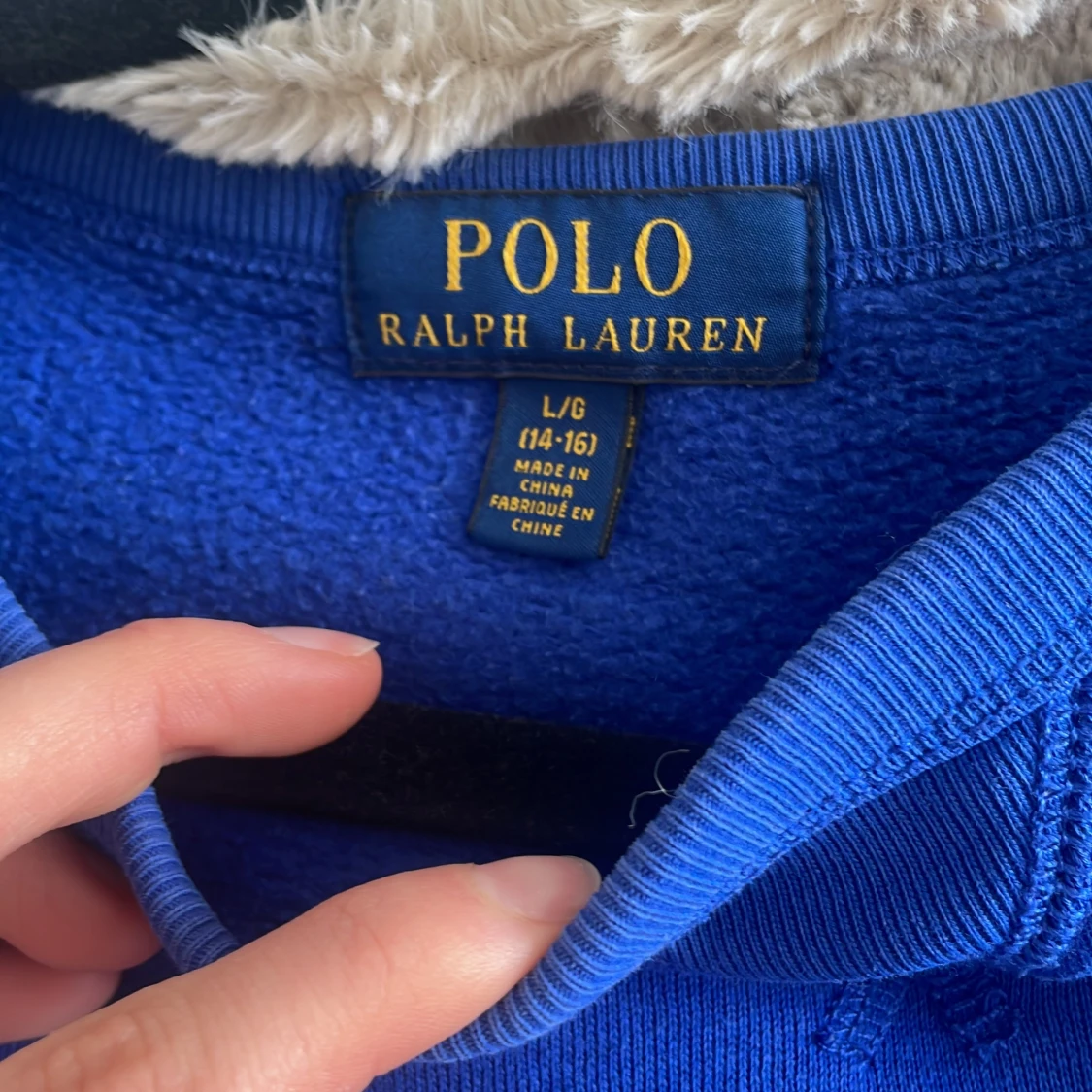 Blå tröja från Ralph Lauren - 2