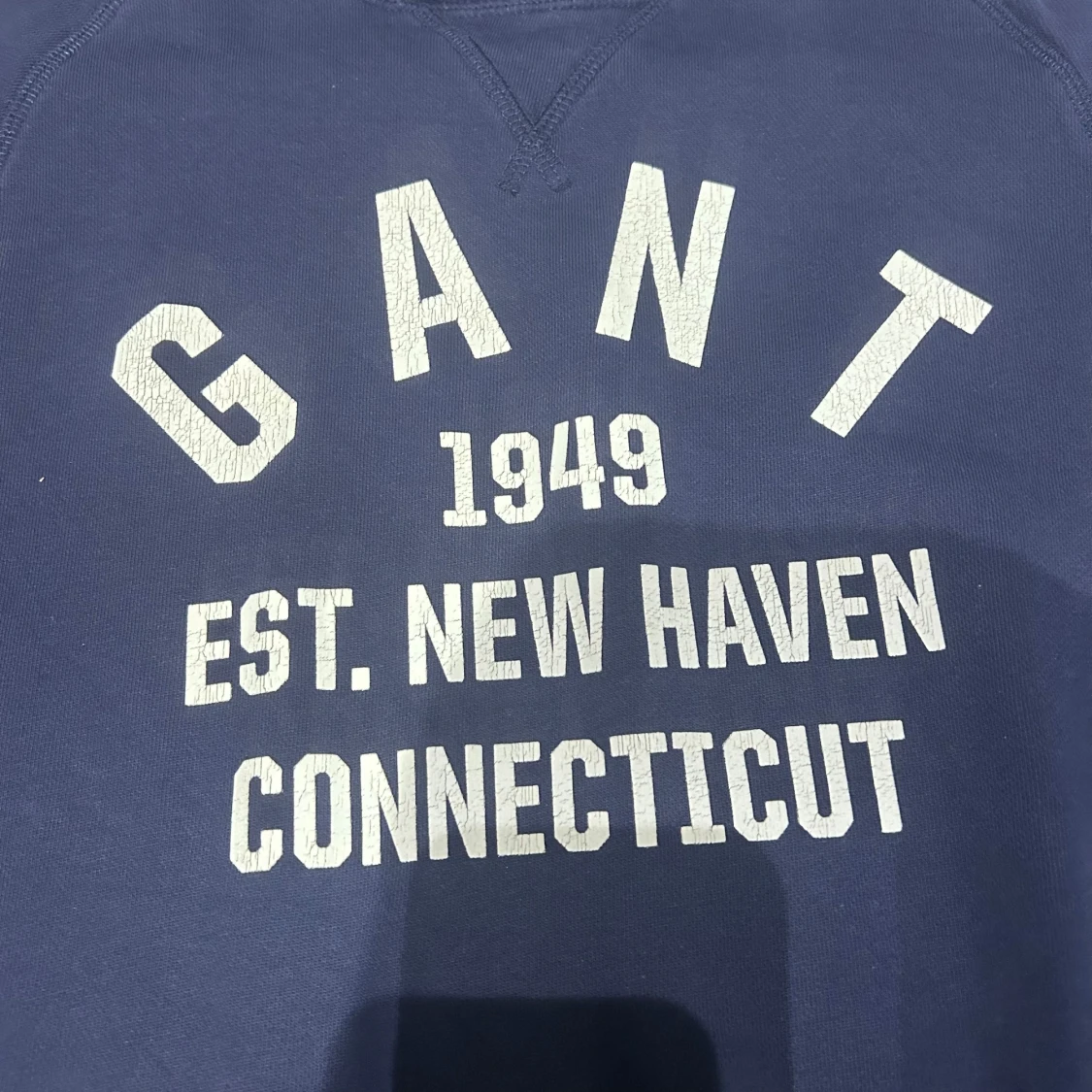 Mörkblå sweatshirt från GANT - 1