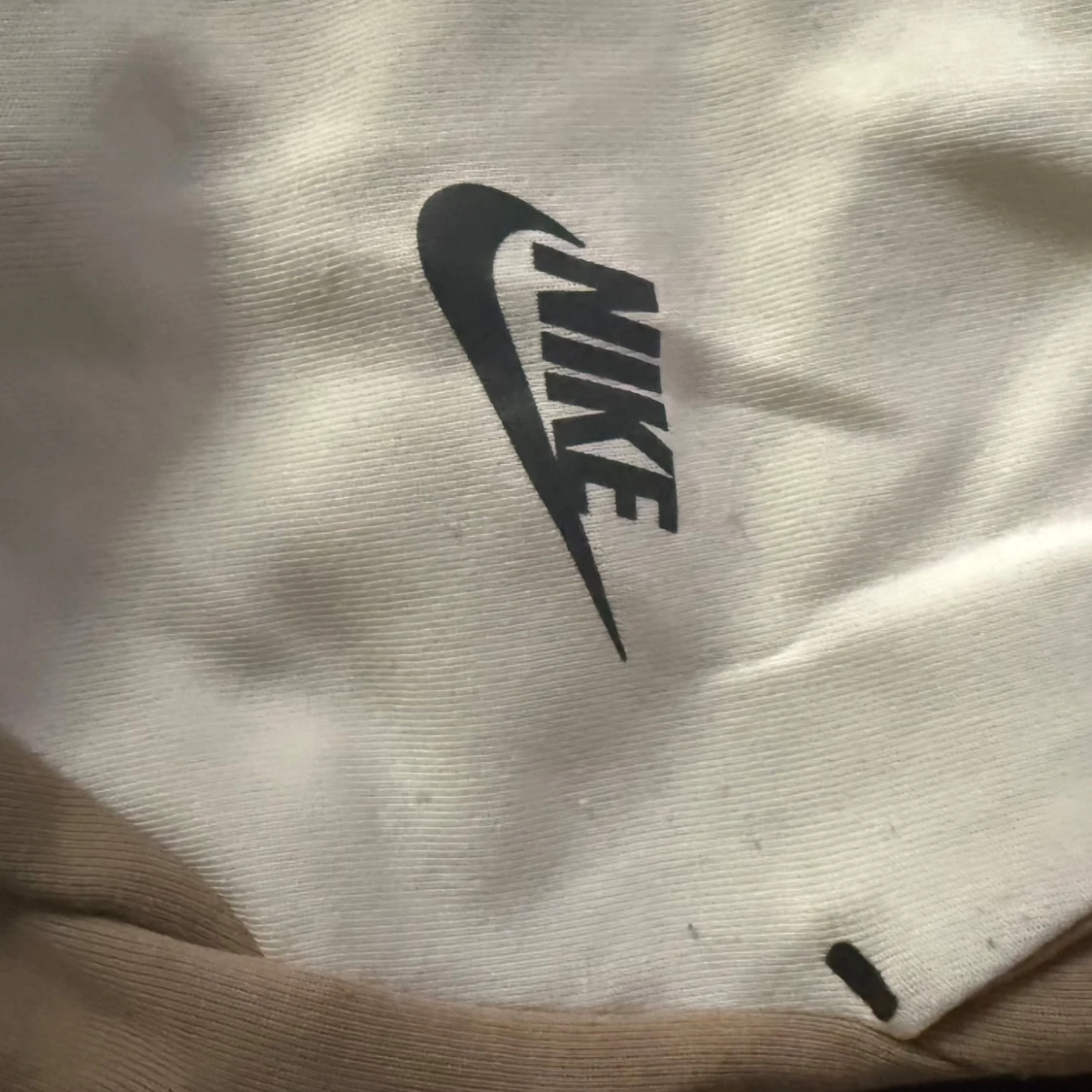 Nike mjukisbyxor beige och vita XS - 1