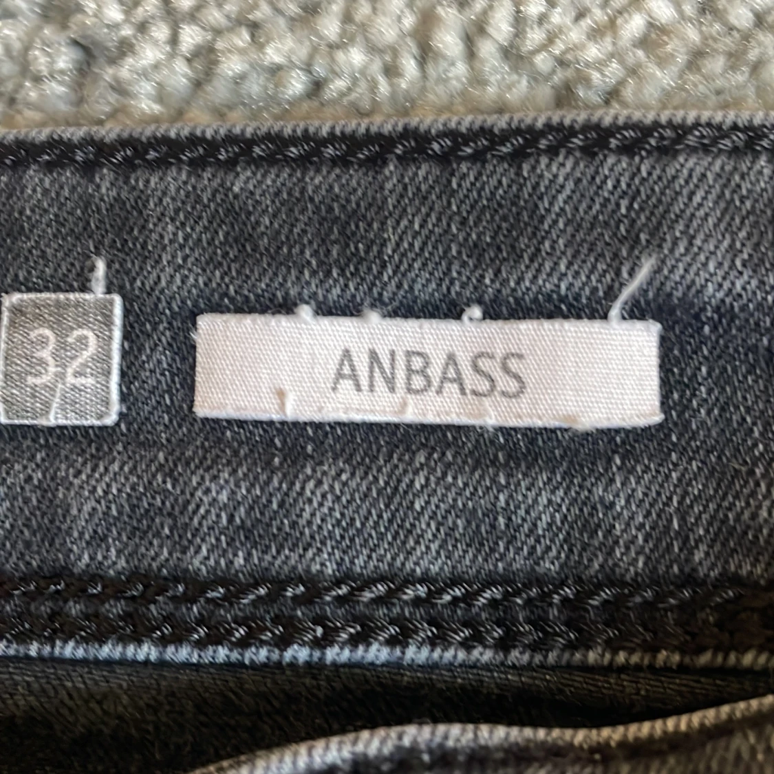 Replay Anbass svarta jeans, stl 32 - 2