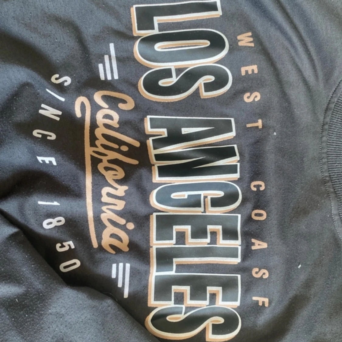 Svart Los Angeles sweatshirt - 1