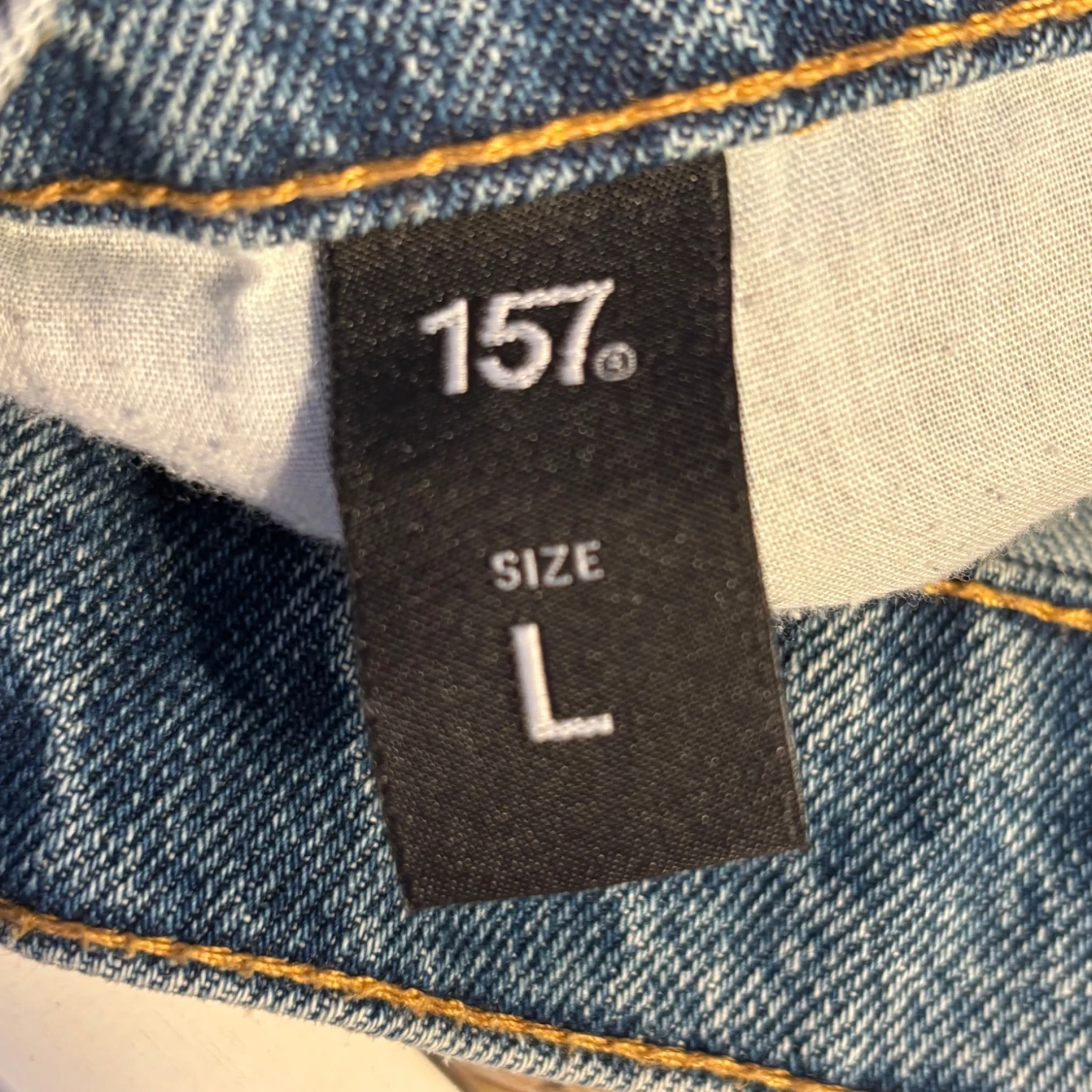 Blå jeanskjol från 157 Maddy, stl L - 2