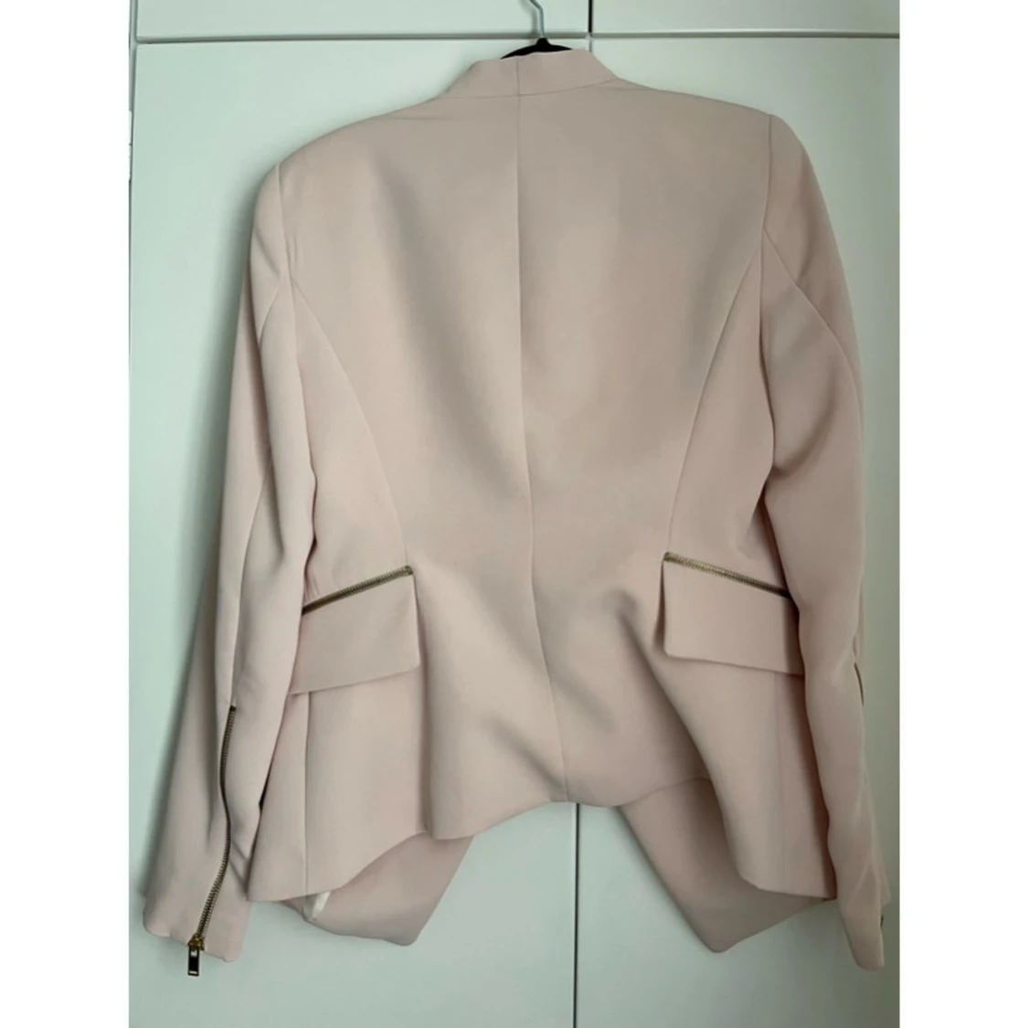 Elegant ljusrosa kavaj från ZARA BASIC – Strl M  - 2