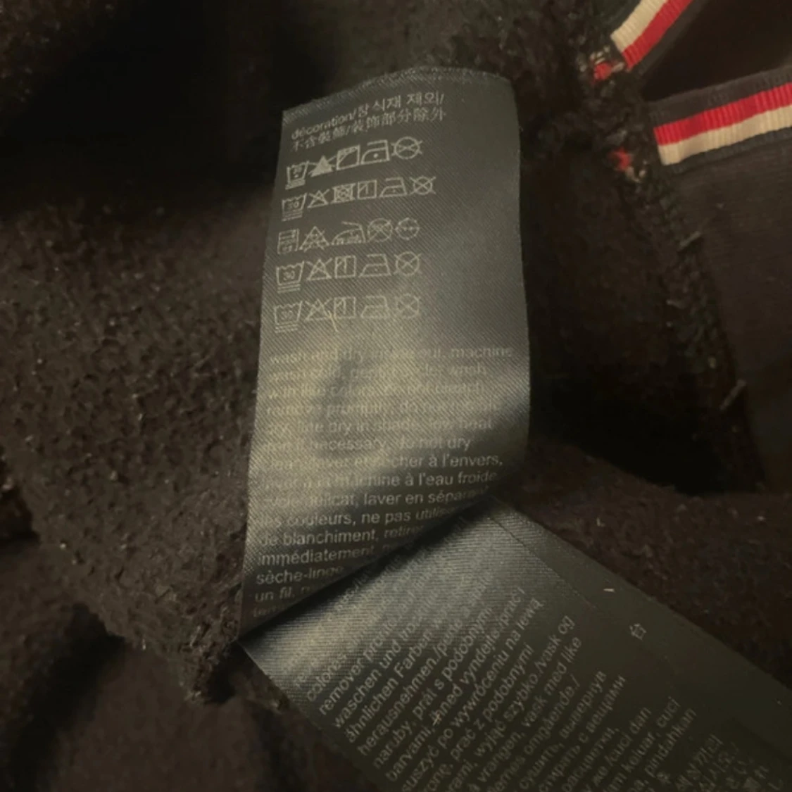 Svart hoodie Tommy Hilfiger S - 3